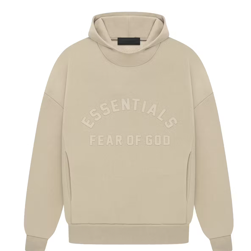 Fear Of God Essentials 23SS玄青黑限定高街套头连帽卫衣帽衫潮_二手