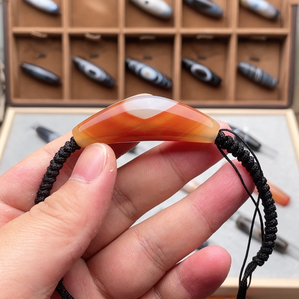 【闪购商品】玛瑙/玉髓珠宝半成品合金?****色