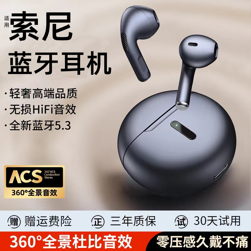 2023新款高端降噪蓝牙耳机无线通话原装适用小米华为苹果索尼iQOO