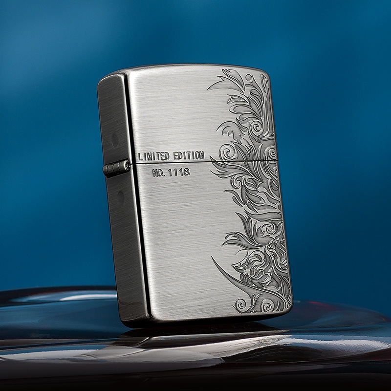 ZORRO佐罗Z910繁花似锦煤油防风打火机1941复刻送男生七夕礼物