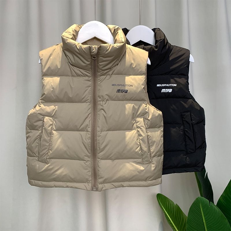 儿童2025新款爆款秋冬百搭加厚马甲男女童萌娃韩版洋气保暖外穿