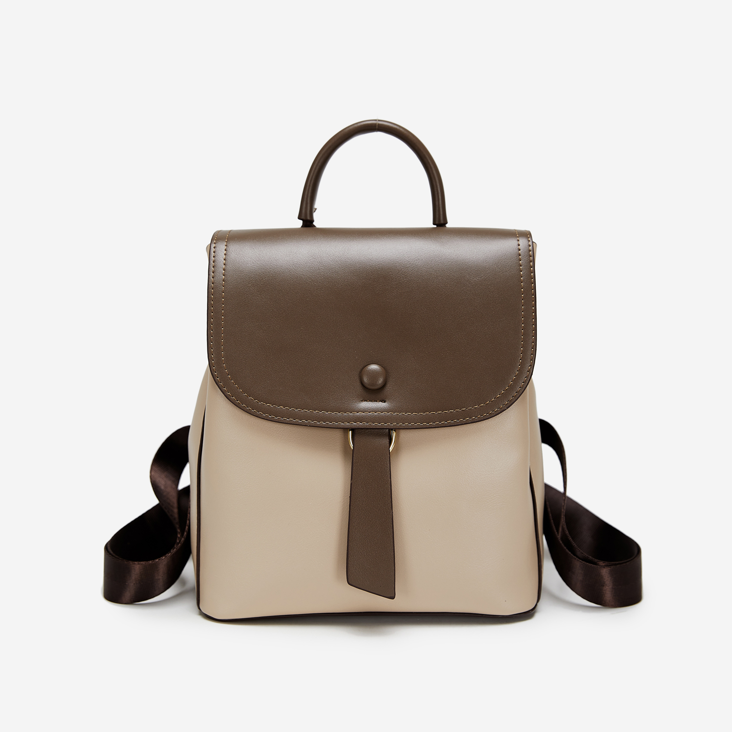 秋冬新款时尚百搭双肩包大容量英伦学院女士包28811灰色