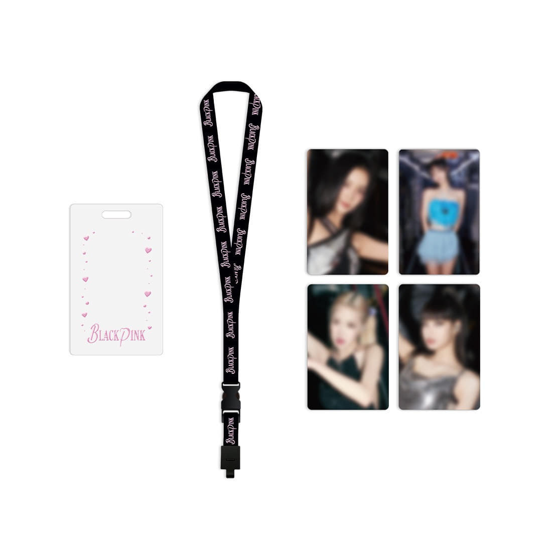 粉墨BLACKPINK安可场周挂绳亚克力卡套卡现货官方blackpink周边