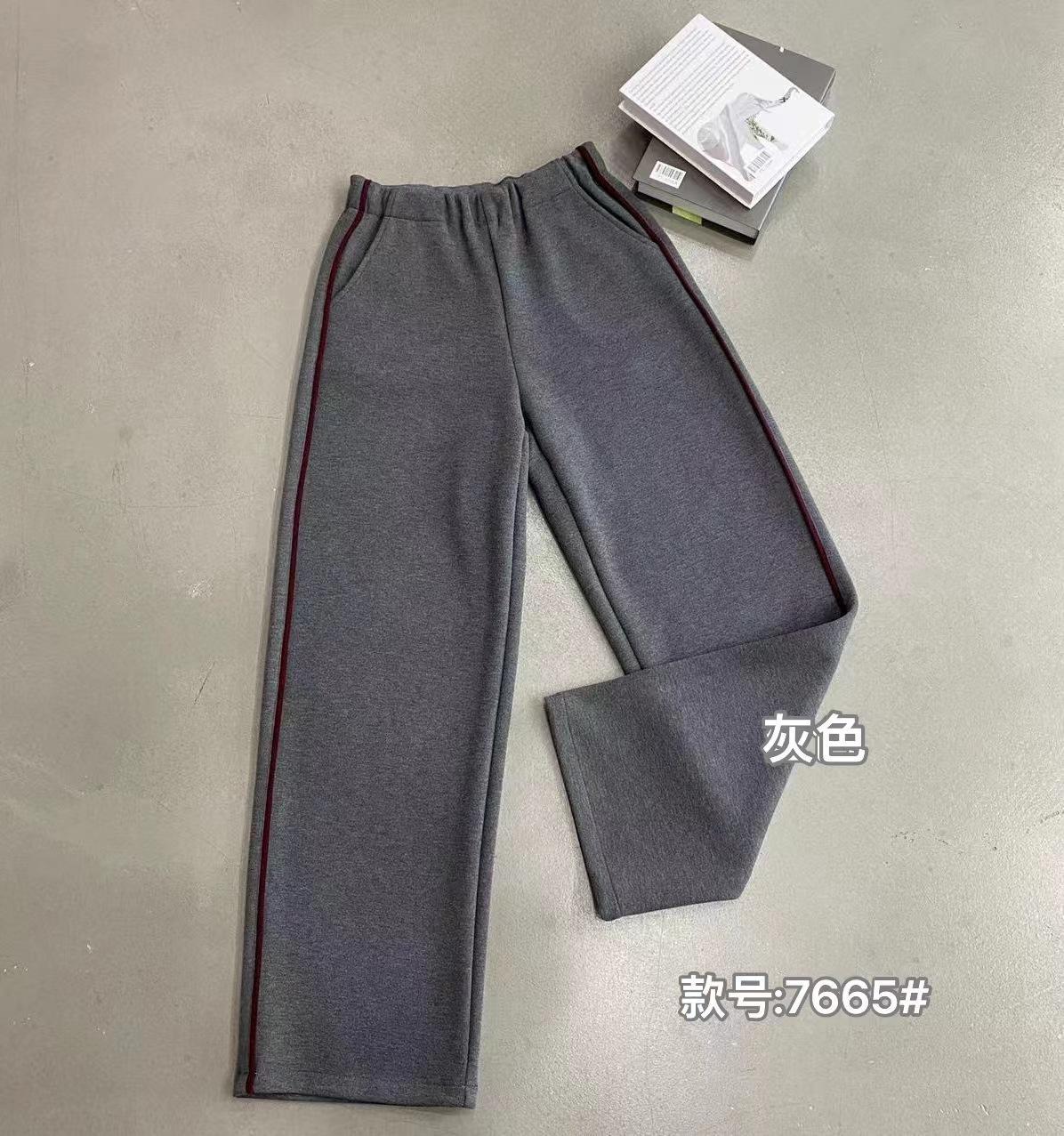潇家-（一直红）休闲裤7665