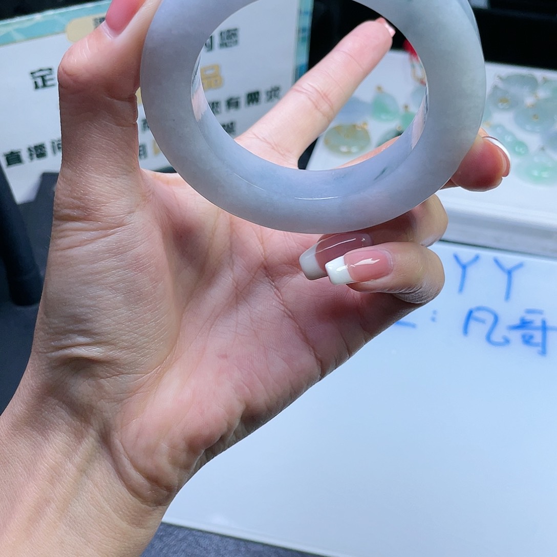 定制翡翠手镯未镶嵌6***3