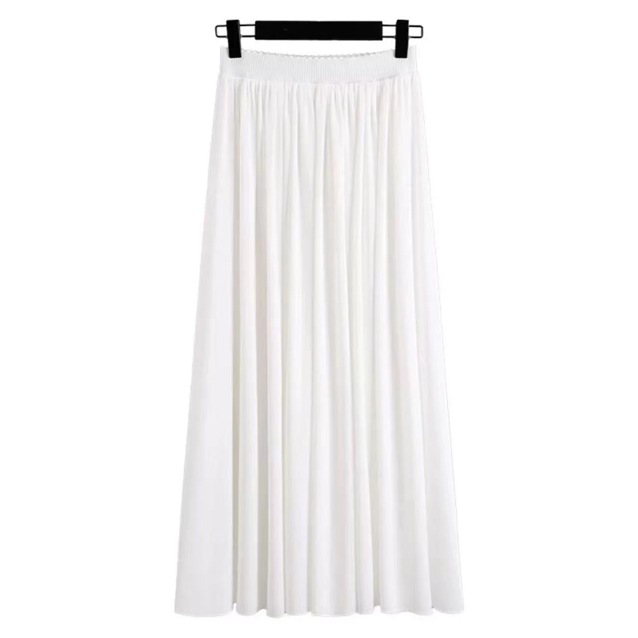 【衬裙】防走光马面裙内搭打底白色夏季紧腰百褶汉服女装古风仙气