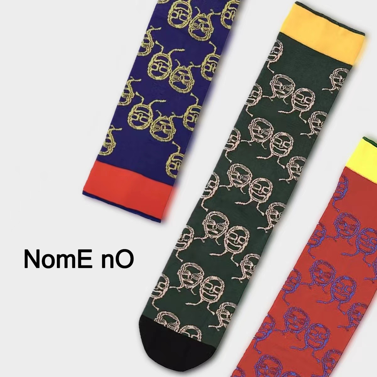 NomE nO "偏心"小腿袜---忙忙碌碌 ｜期待｜情侣款｜“high”频