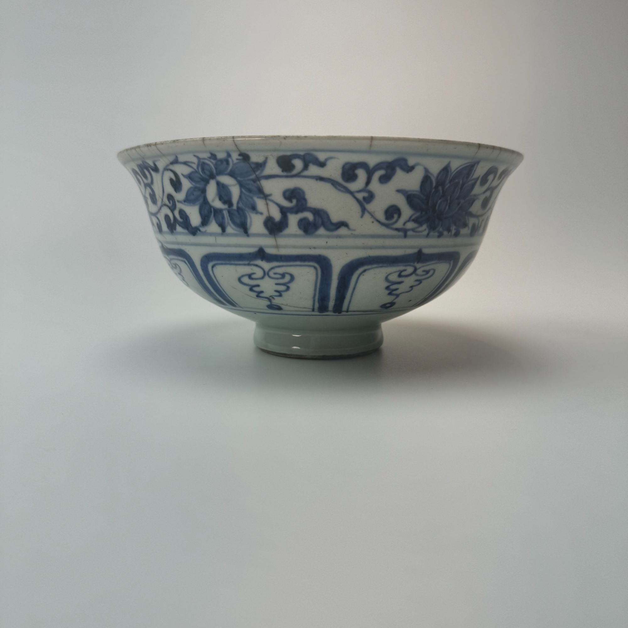 以前青花龙纹碗BY22X20020506