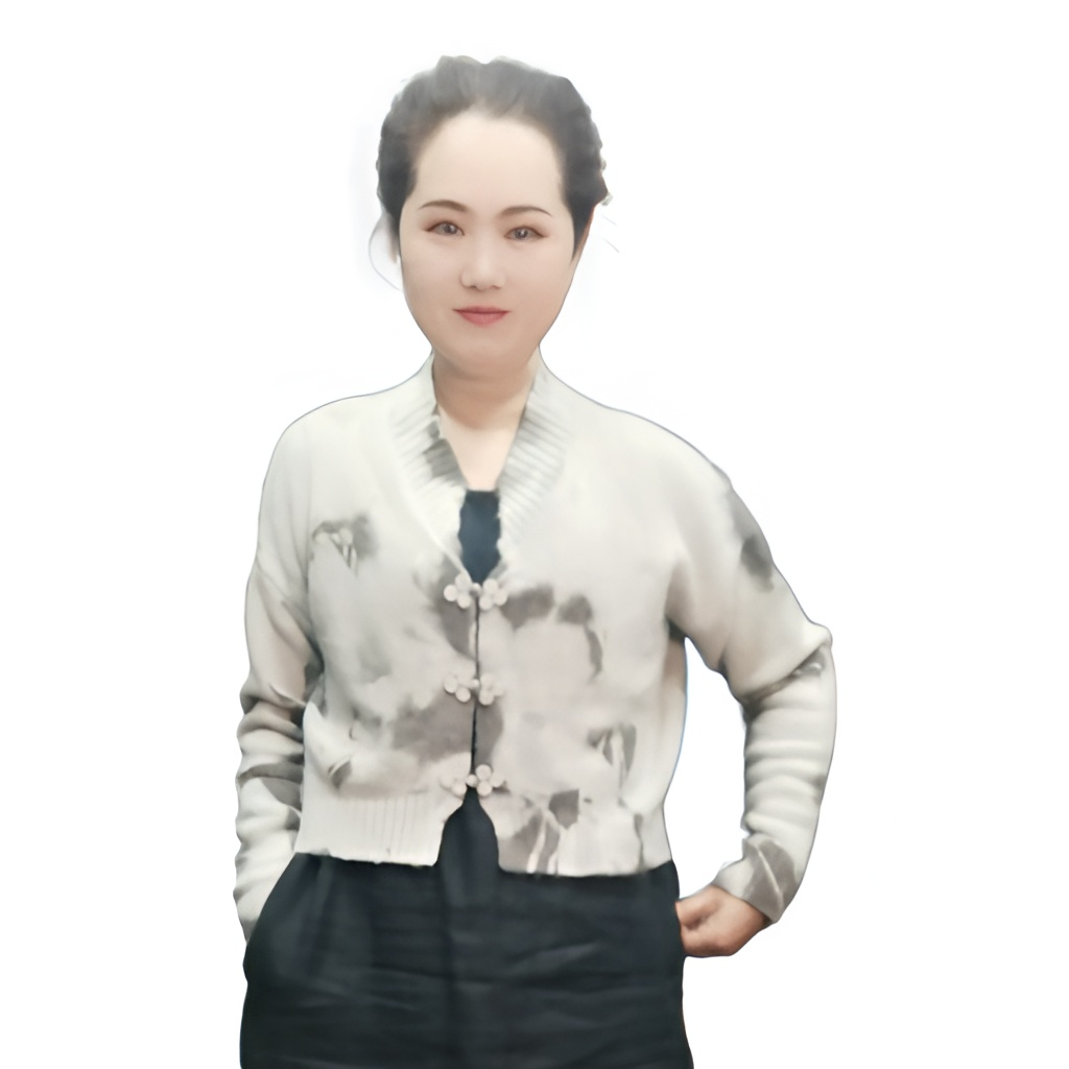 外套长袖盘扣开衫毛衣针织衫时尚休闲数码印花女装