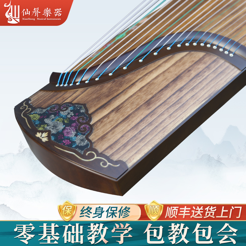 彩贝风情教学初学者入门薄筝