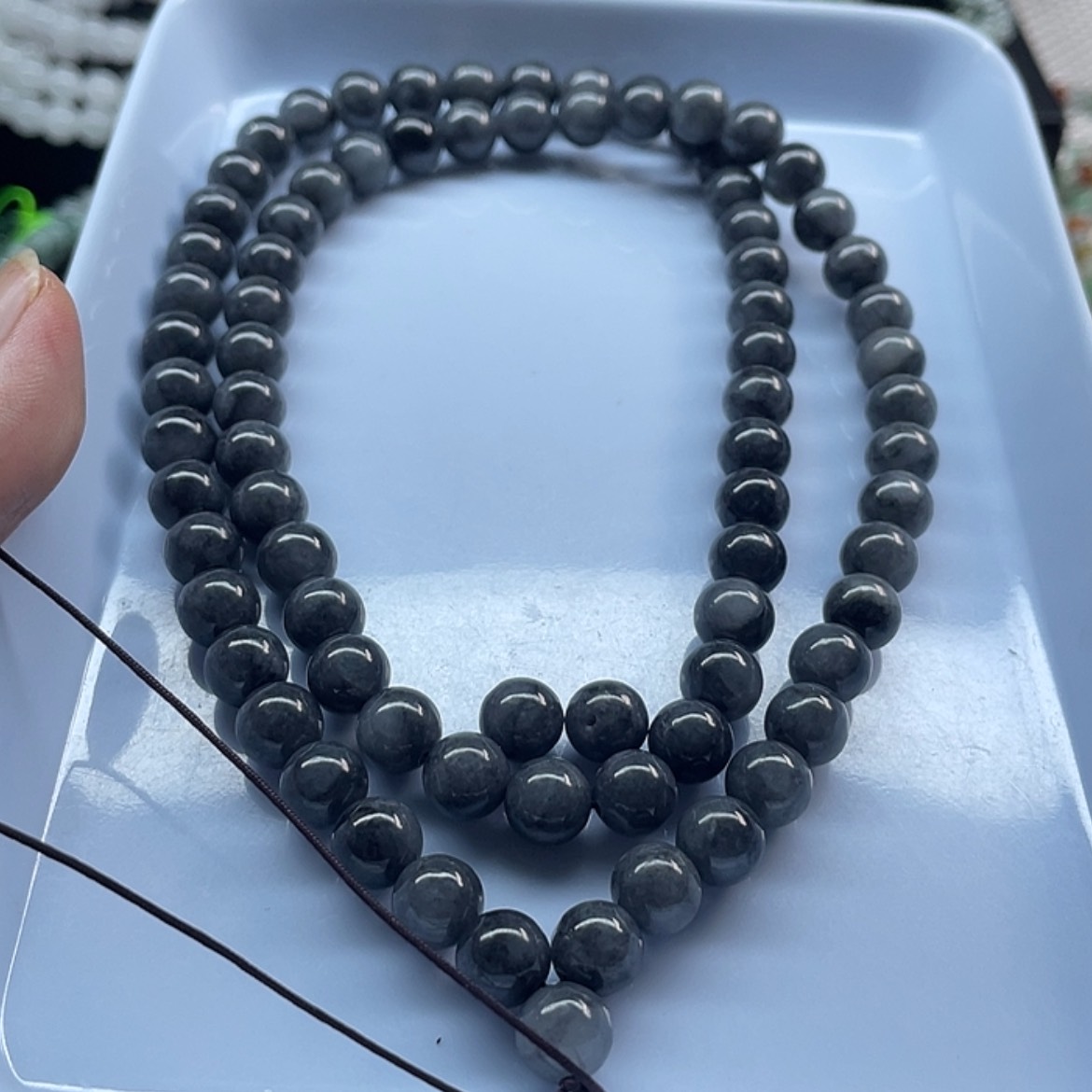 【闪购商品】翡翠手链未镶嵌金*达