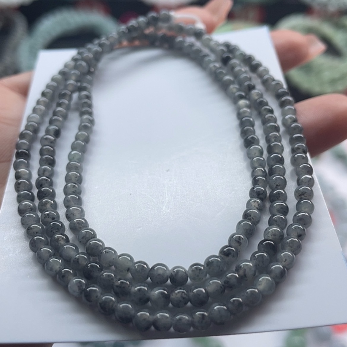 【闪购商品】翡翠手链未镶嵌卡3.5