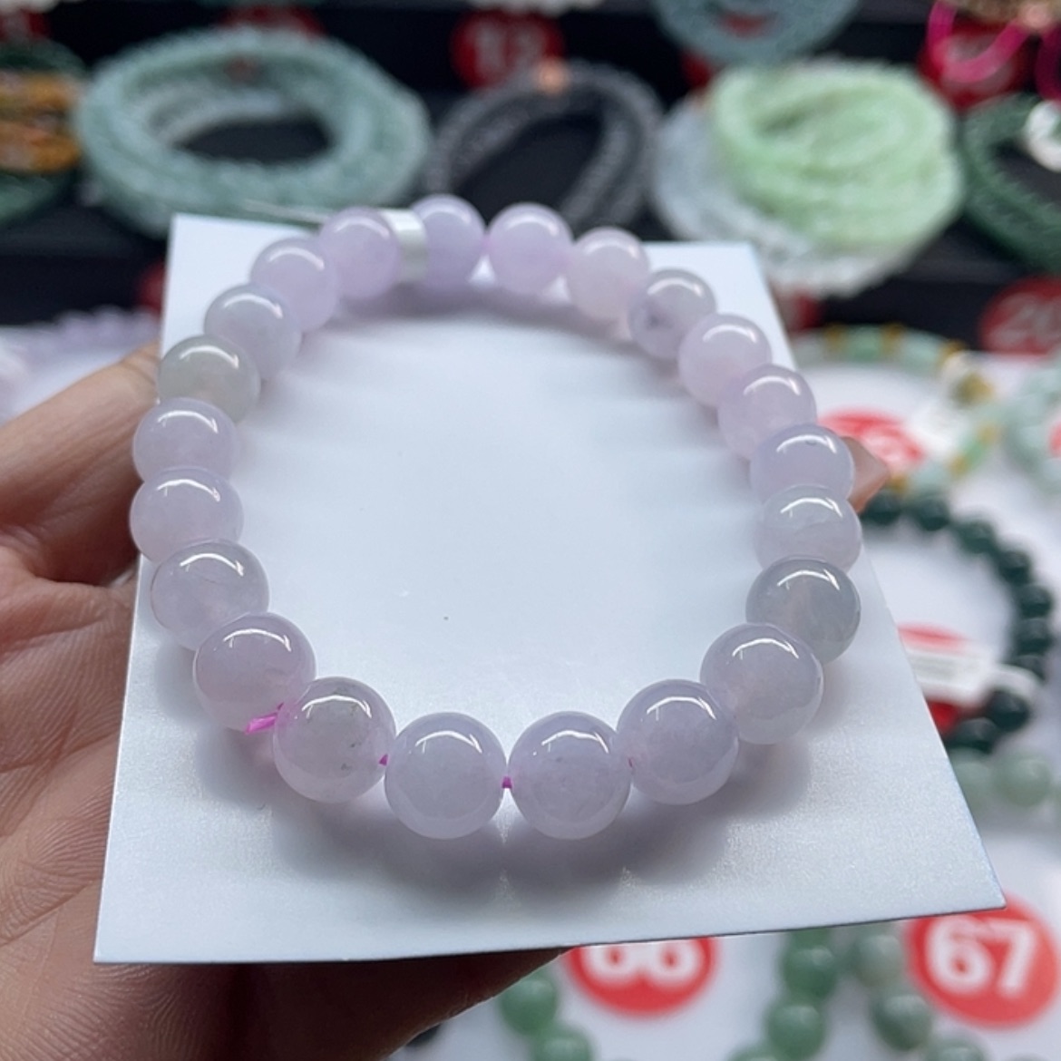 【闪购商品】翡翠手链未镶嵌腓*