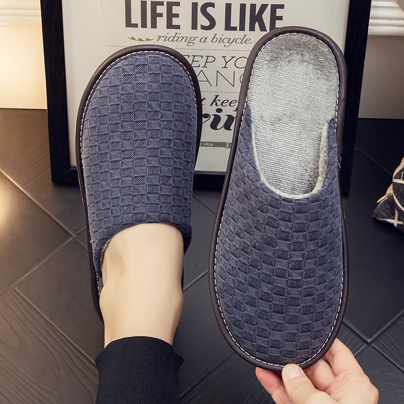 棉拖鞋女款冬季2024新款室内居家居保暖毛拖鞋男款家用男士秋冬天