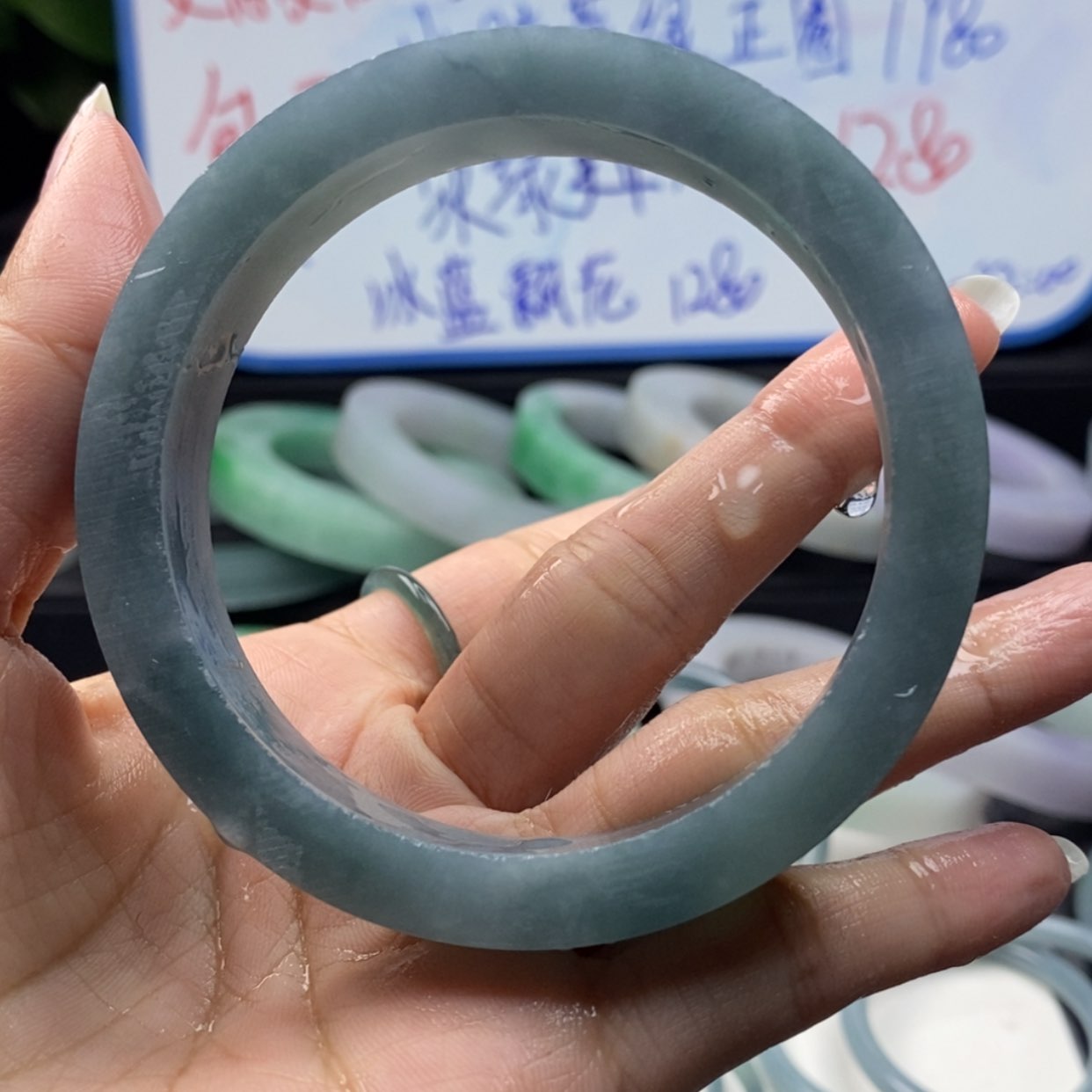 【闪购商品】定制翡翠61未镶嵌大****记