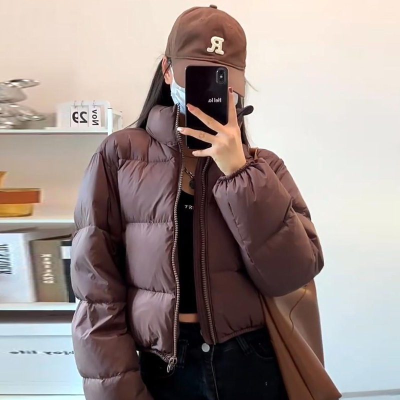 2025年新款棉服女冬季短款宽松小个子加厚棉衣棉袄肯豆风韩版外套