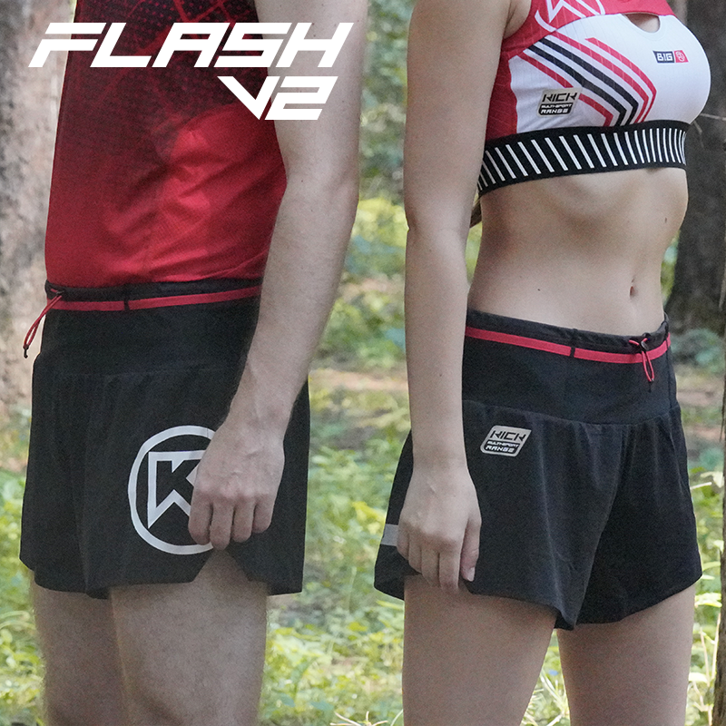 BigK大KFLASHV2竞技运动短裤马拉松路跑训练夏季户外服装男女同款