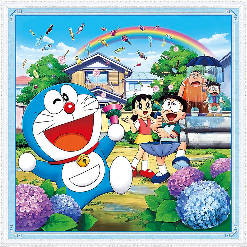 哆啦A梦卡通十字绣（满绣）