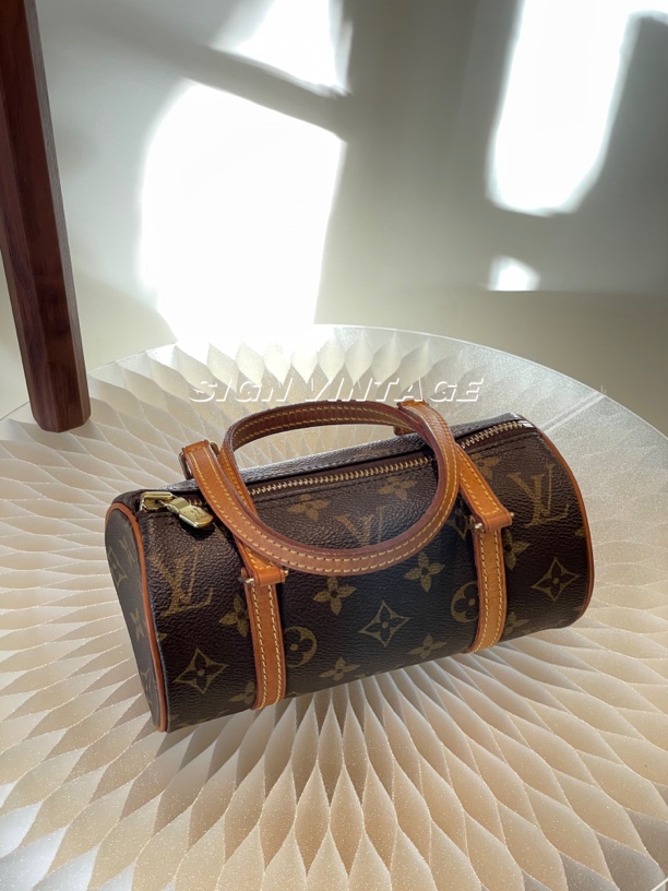 95新 LouisVuitton/路易威登 中古巴比龙19手提包