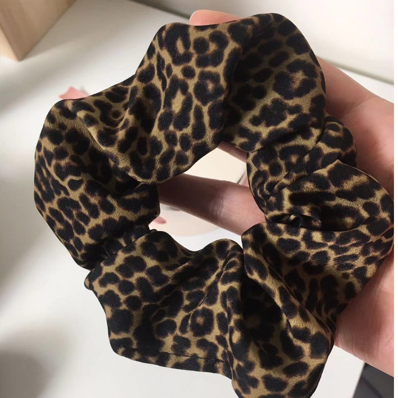 韩国豹纹大肠发圈