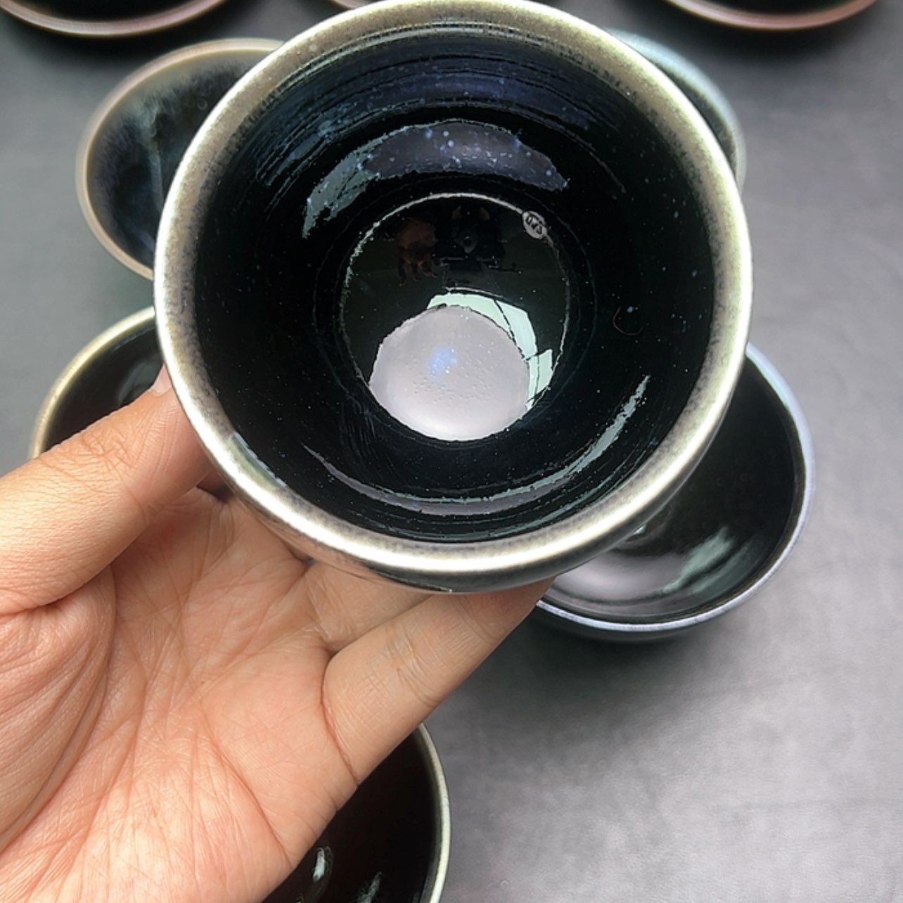 【闪购商品】玻璃茶盏参*商罗建明1