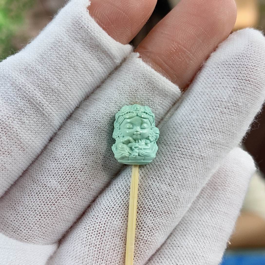 绿松石珠宝奇石未镶嵌