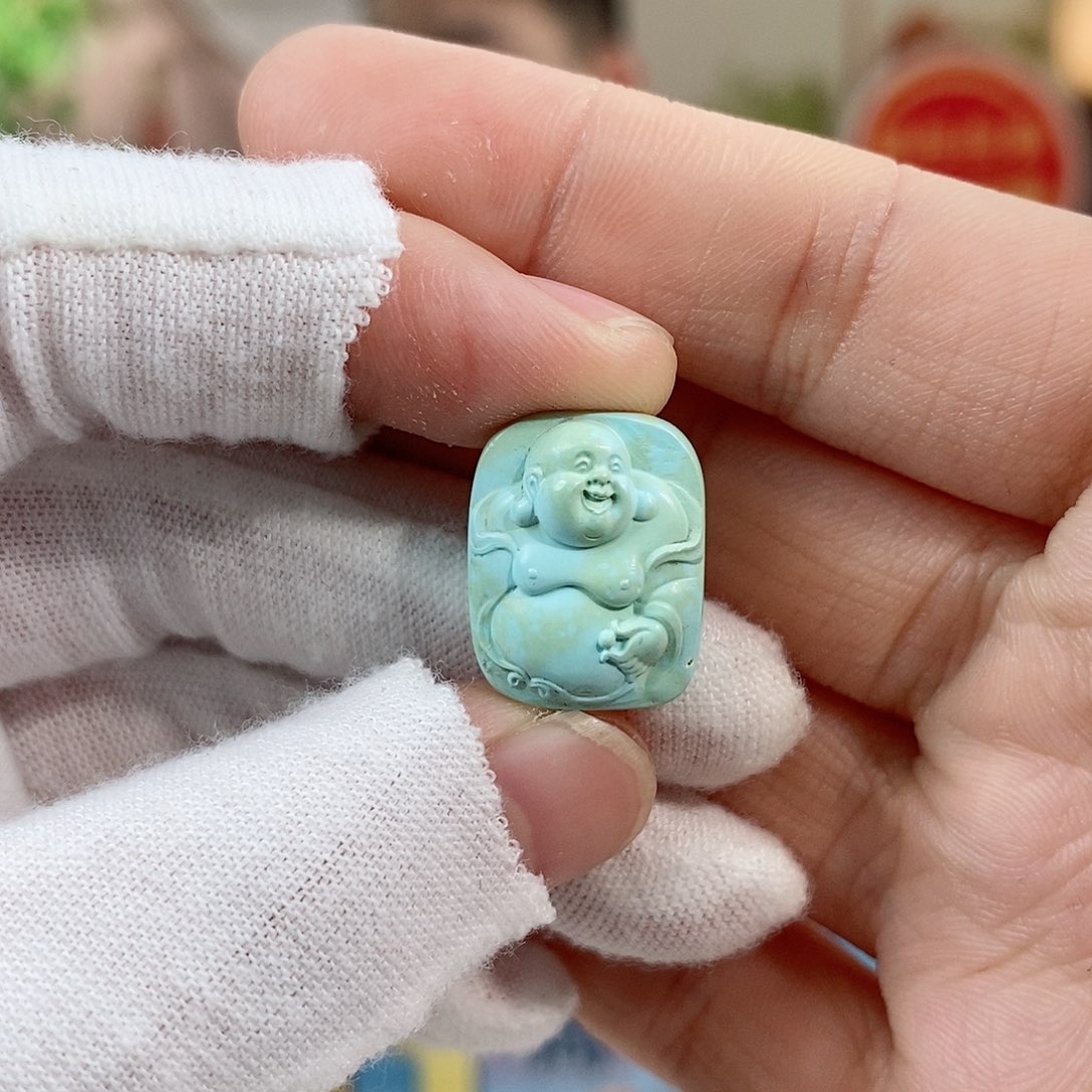 绿松石珠宝奇石未镶嵌