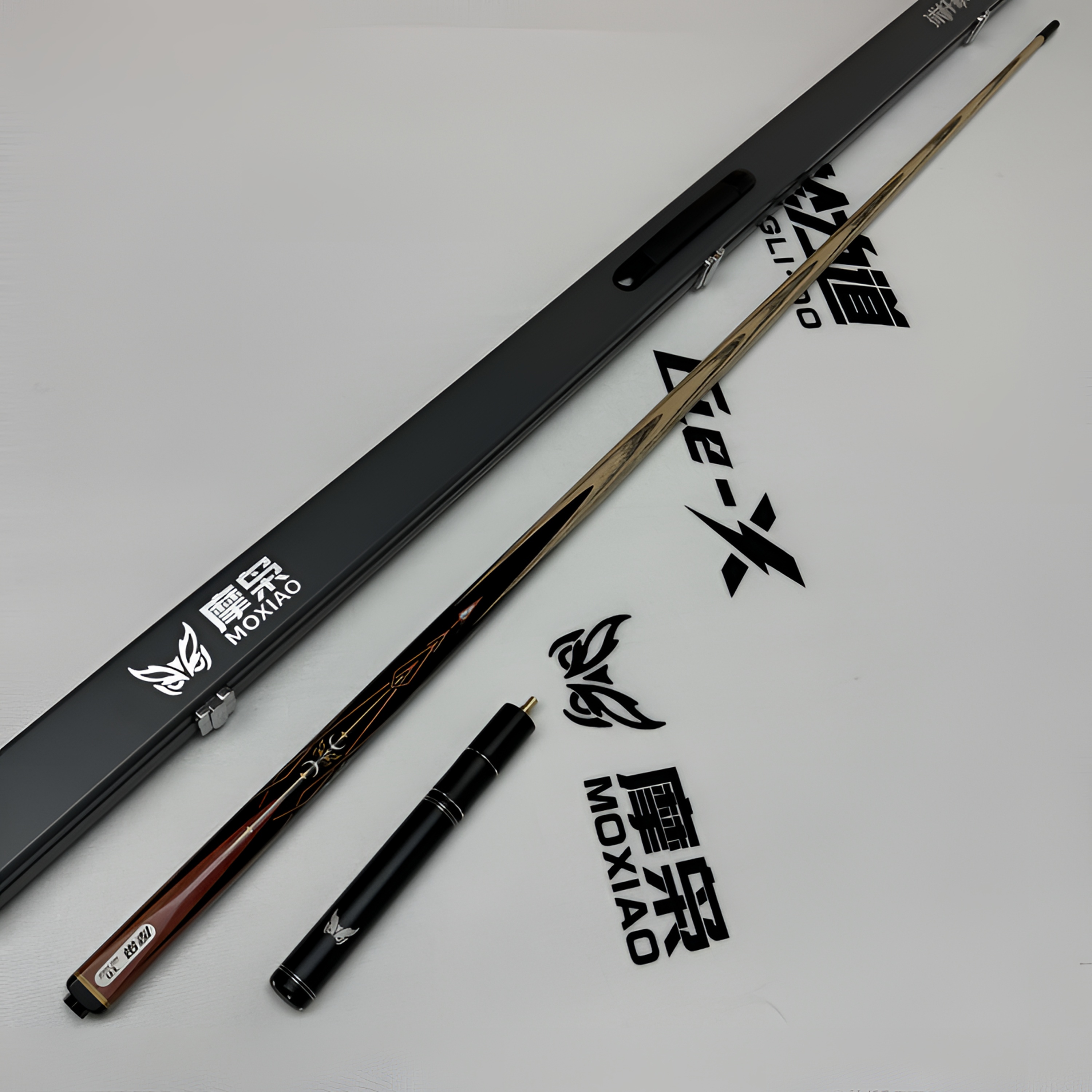 松力道新势力飞刃球杆适用于中式台球（全套配件，可挑选剑文）