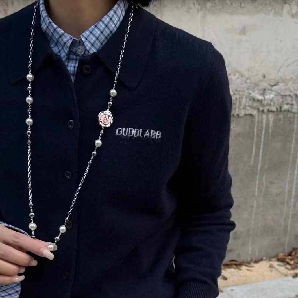 GUDDLABB MIU风山羊绒针织衫LAB042ALB016