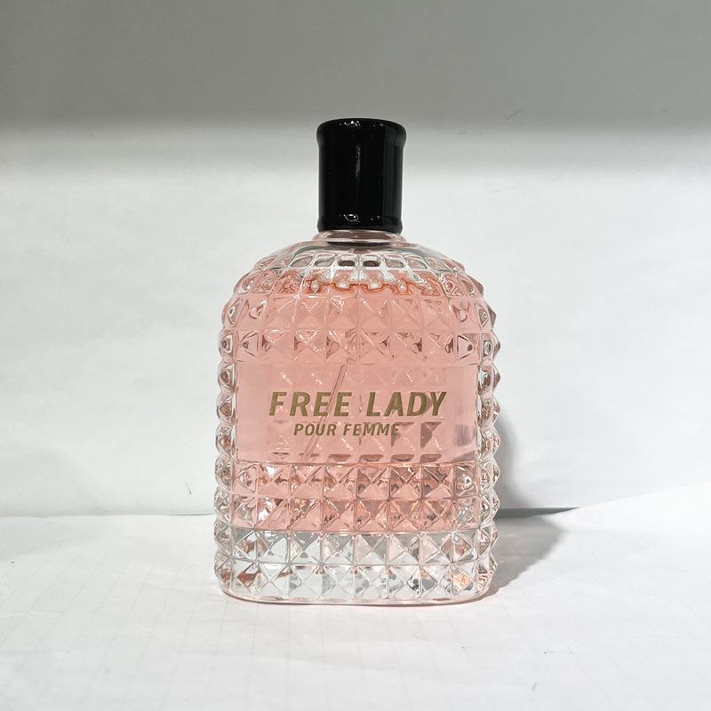 FREE LADY自由女士香水 粉色女士高定香氛 外贸热款法国调香100ml