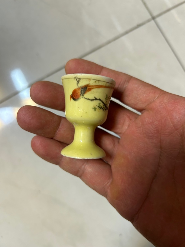 茶杯创意陶瓷主人杯全手工高足杯