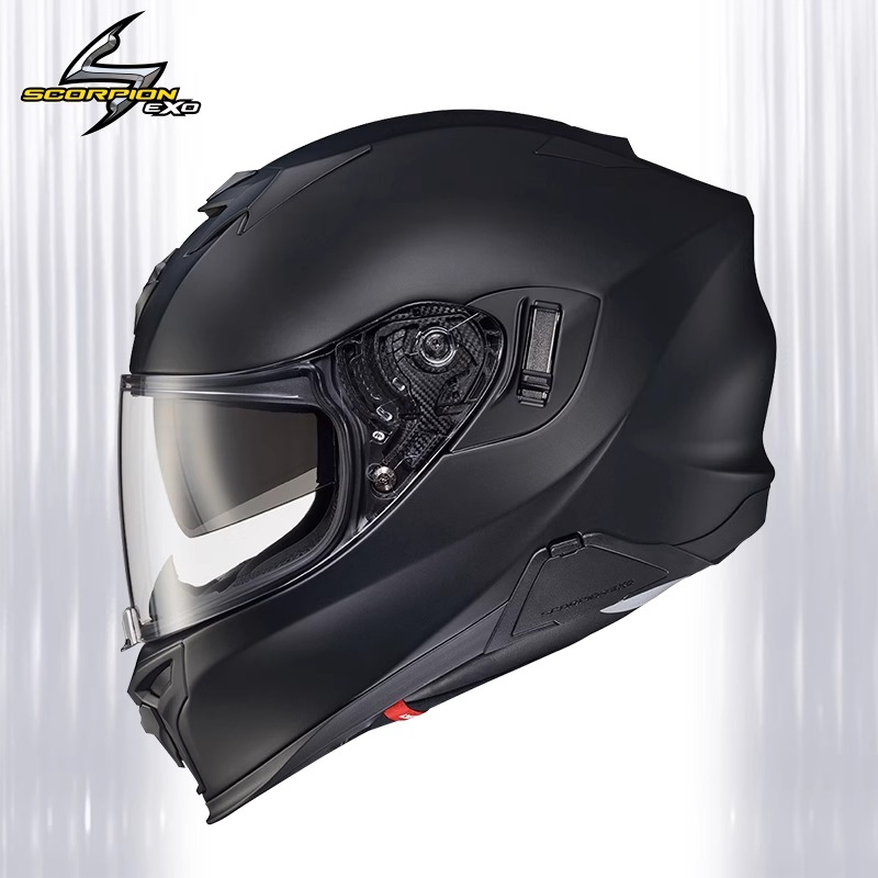 SCORPION EXO/蝎子Exo-520摩托车头盔通勤盔机车防雾双镜片全盔
