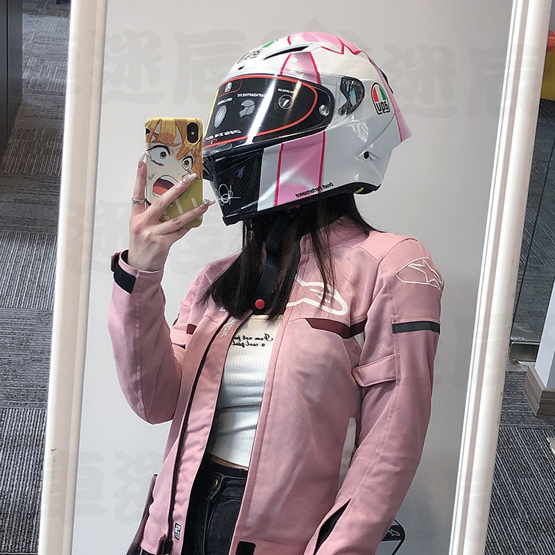A星alpinestars摩托车骑行服T-SPS SUPERAIR夏季机车服网眼服女士
