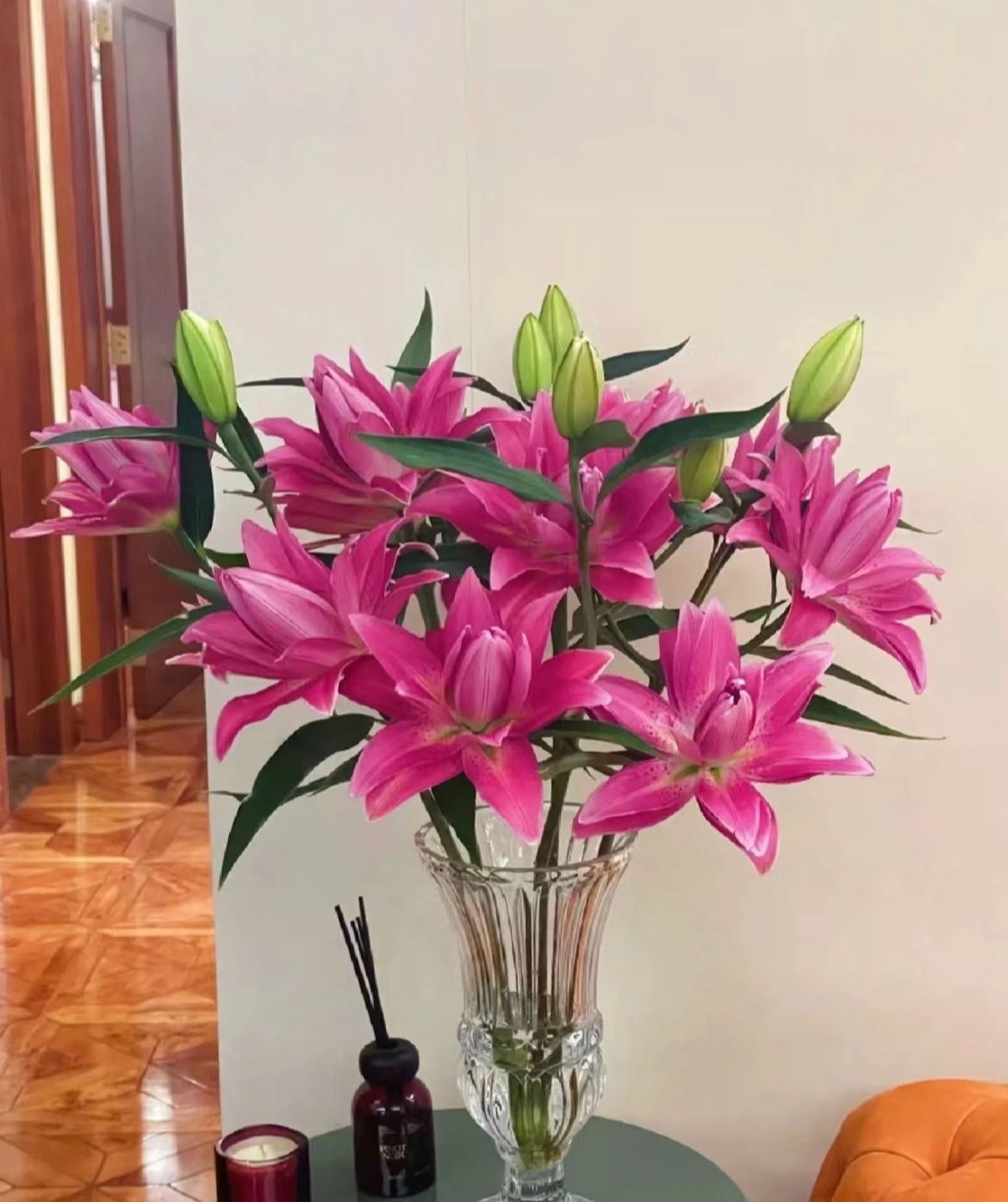 重瓣紫莲百合鲜切花一件顺丰冷链包邮