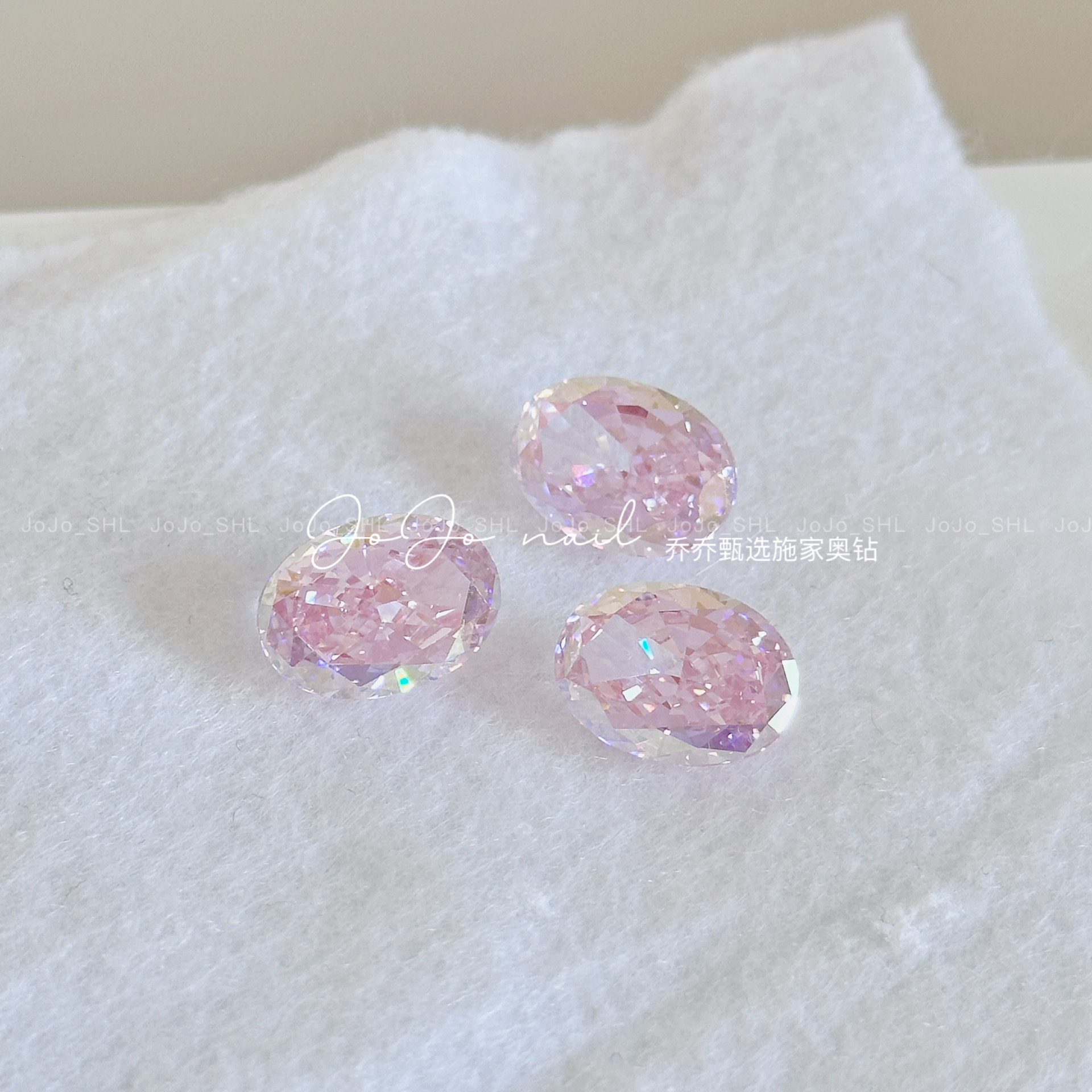 锆石私镀膜链接！DIY手工美甲钻饰品 尖底冰花切鸟巢切钻球锆石