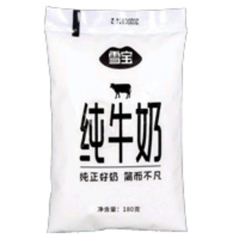 雪宝 纯牛奶 180g/袋
