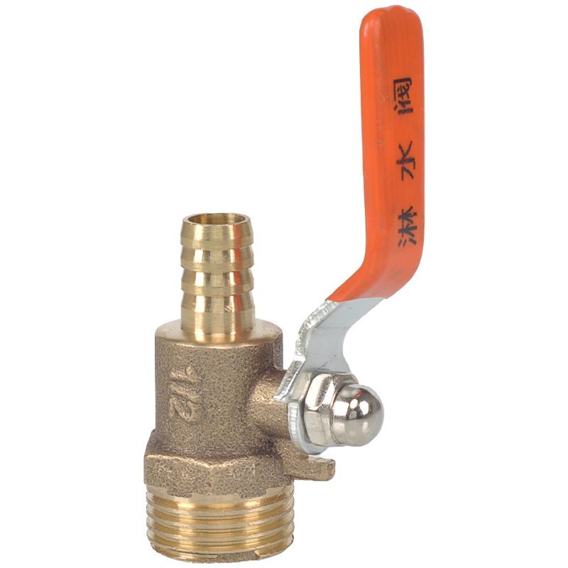 纯铜开关货车淋水器配件汽车水箱放水角阀四分水龙头加厚外丝球阀