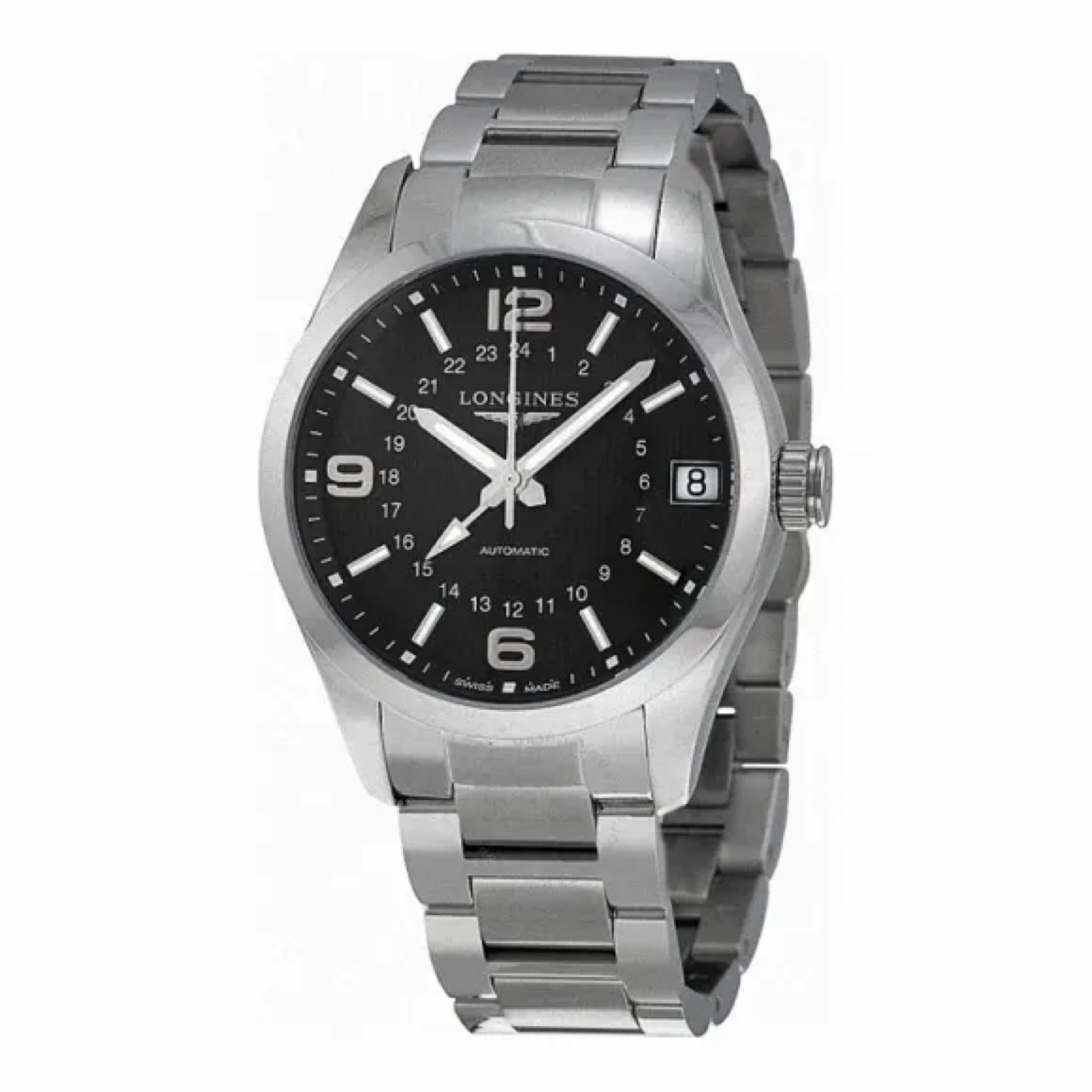 95新 Longines/浪琴 /亚虎2/浪琴/康铂799/男士休闲腕表/表经42