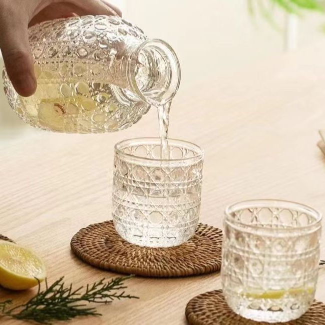 轻奢D家客厅家用一壶一杯水壶玻璃杯