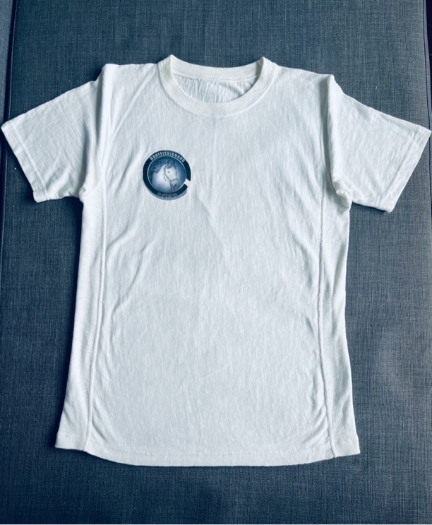 白色运动休闲透气柔软T恤