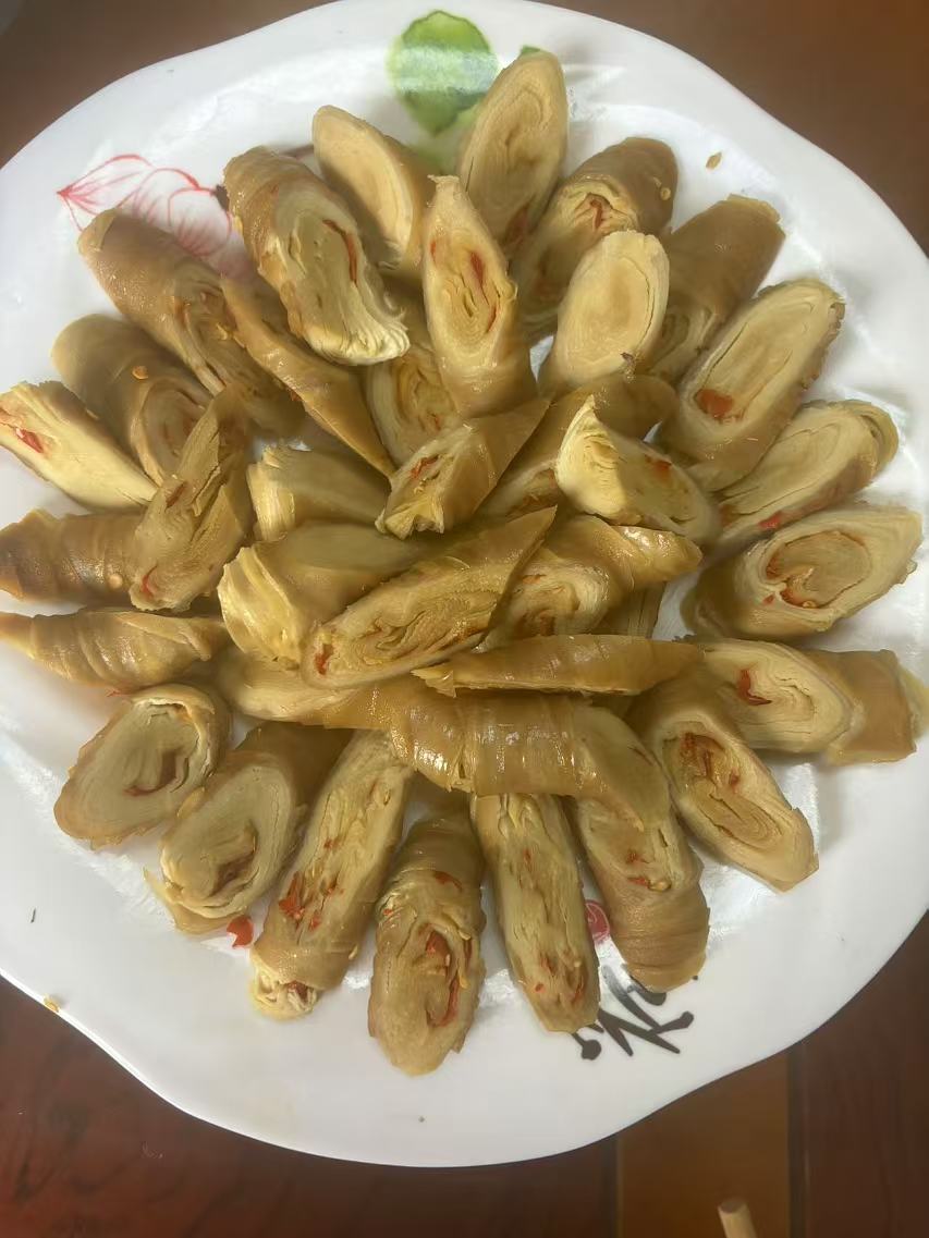 六安特产鹅卷肠农家自制豆皮鹅肠卷5-10根（每根3-5两左右）