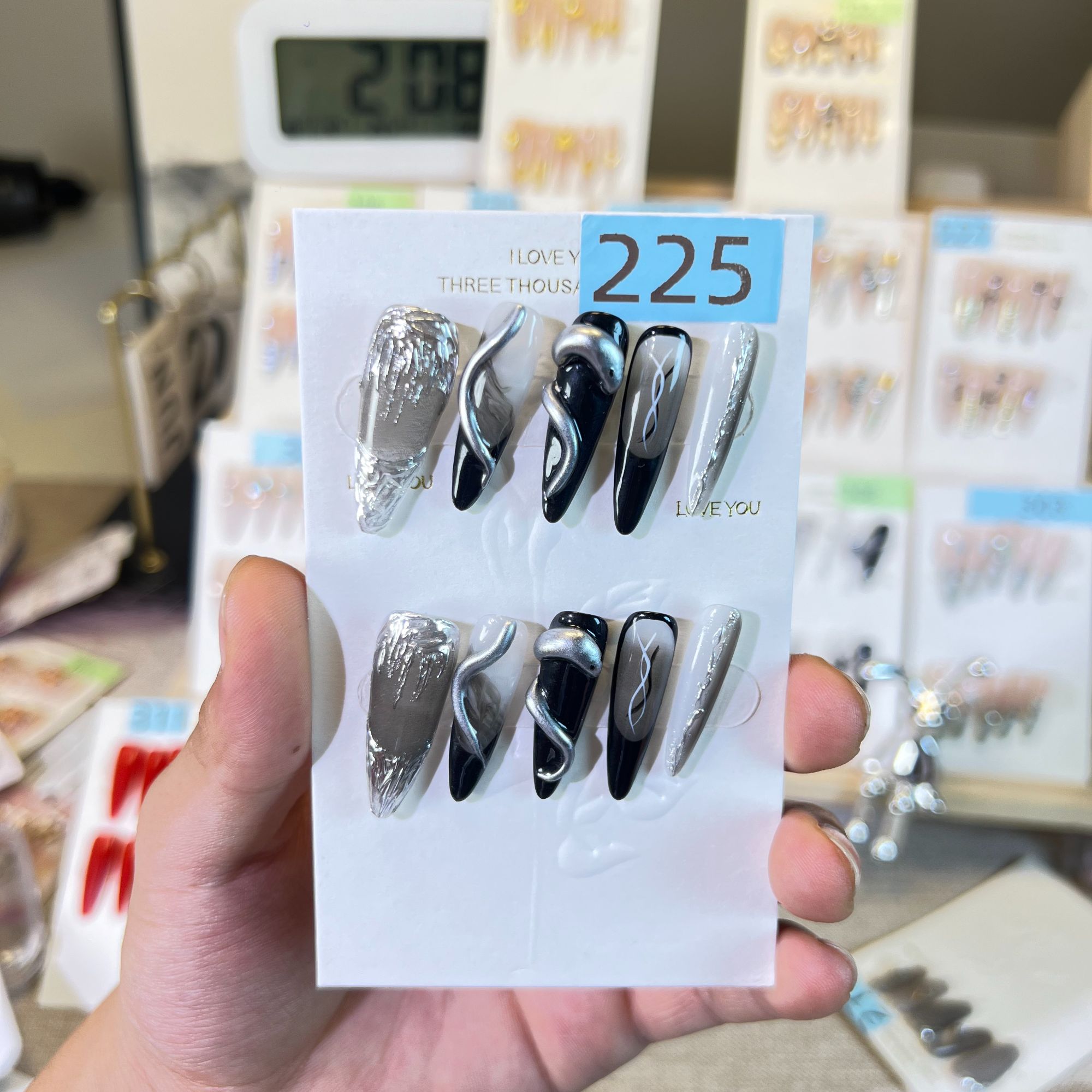 【225】Q糖家的专属纯手工穿戴甲定制轻奢高级美甲可拆卸