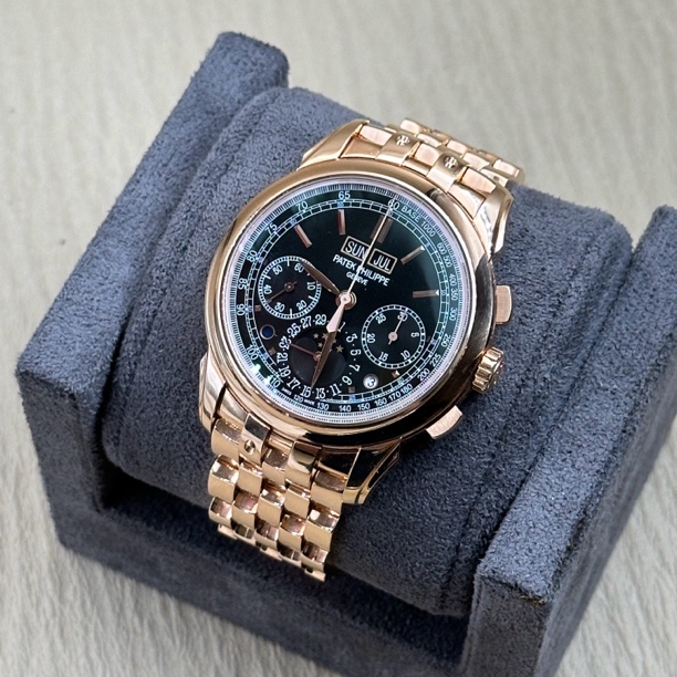 95新 Patek Philippe/百达翡丽 pp5270/1r全金万年历 21年