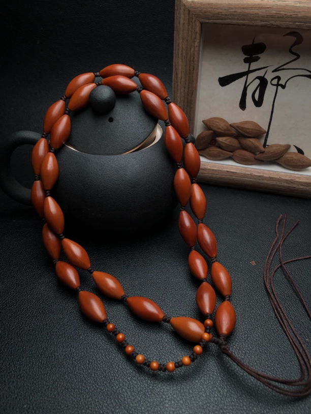 【0.95*2.0】以实际为准 橄榄核雕文玩精品老核老料脖挂