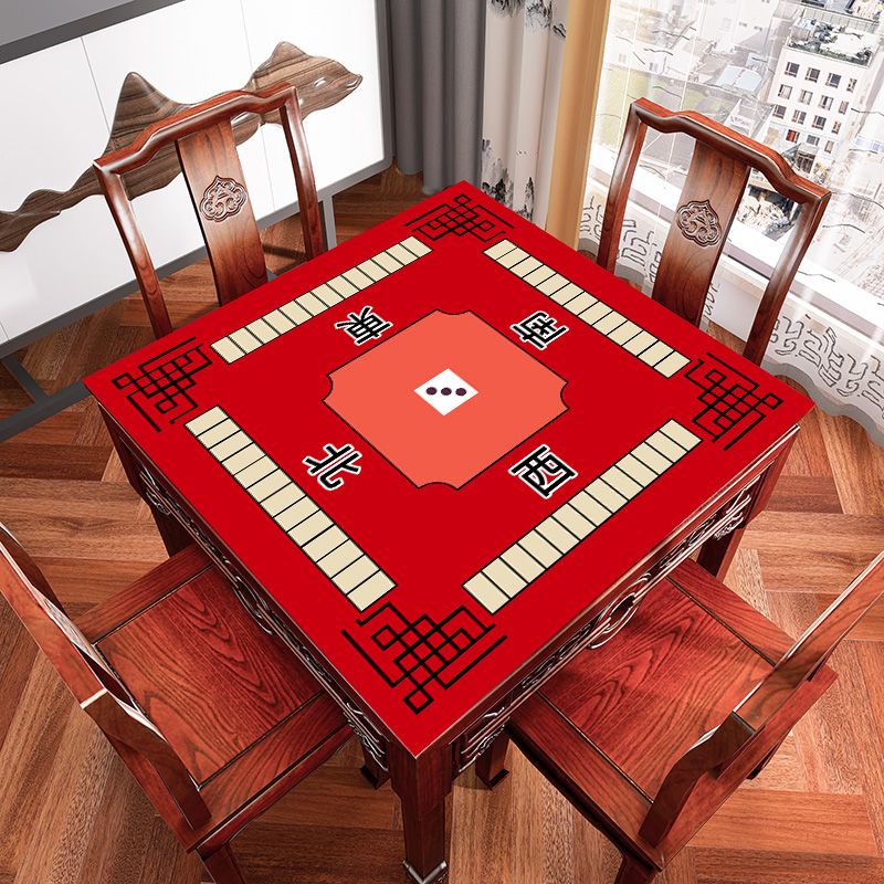 麻将垫消音手工麻将桌布麻将台布家用手搓脚垫打扑克麻将垫子