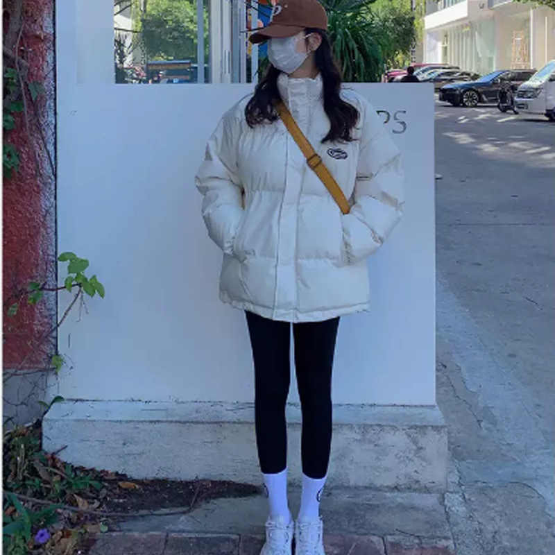 波司澄oversize面包服短款羽绒衣保暖羽绒女2024年新款秋冬季外套