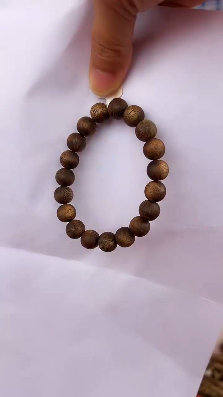 【闪购商品】沉香手串99沉乌卡1.0-7克单圈圆珠多样发一条