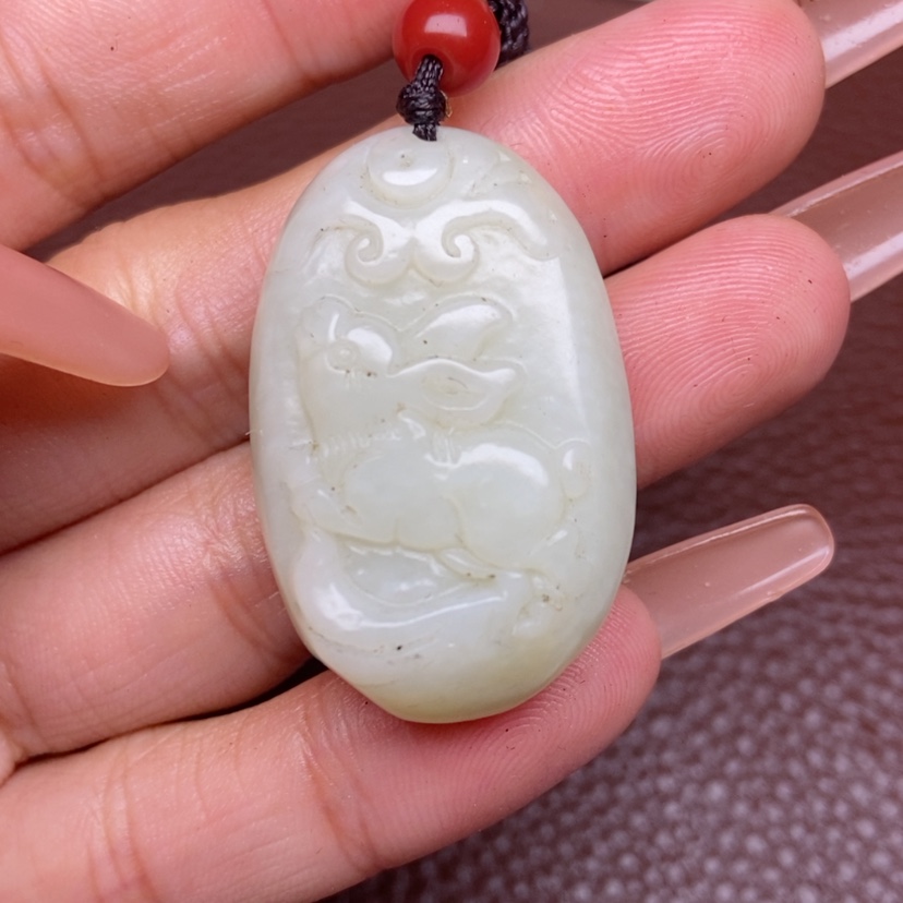 【闪购商品】和田玉（糖玉）颈饰未镶嵌