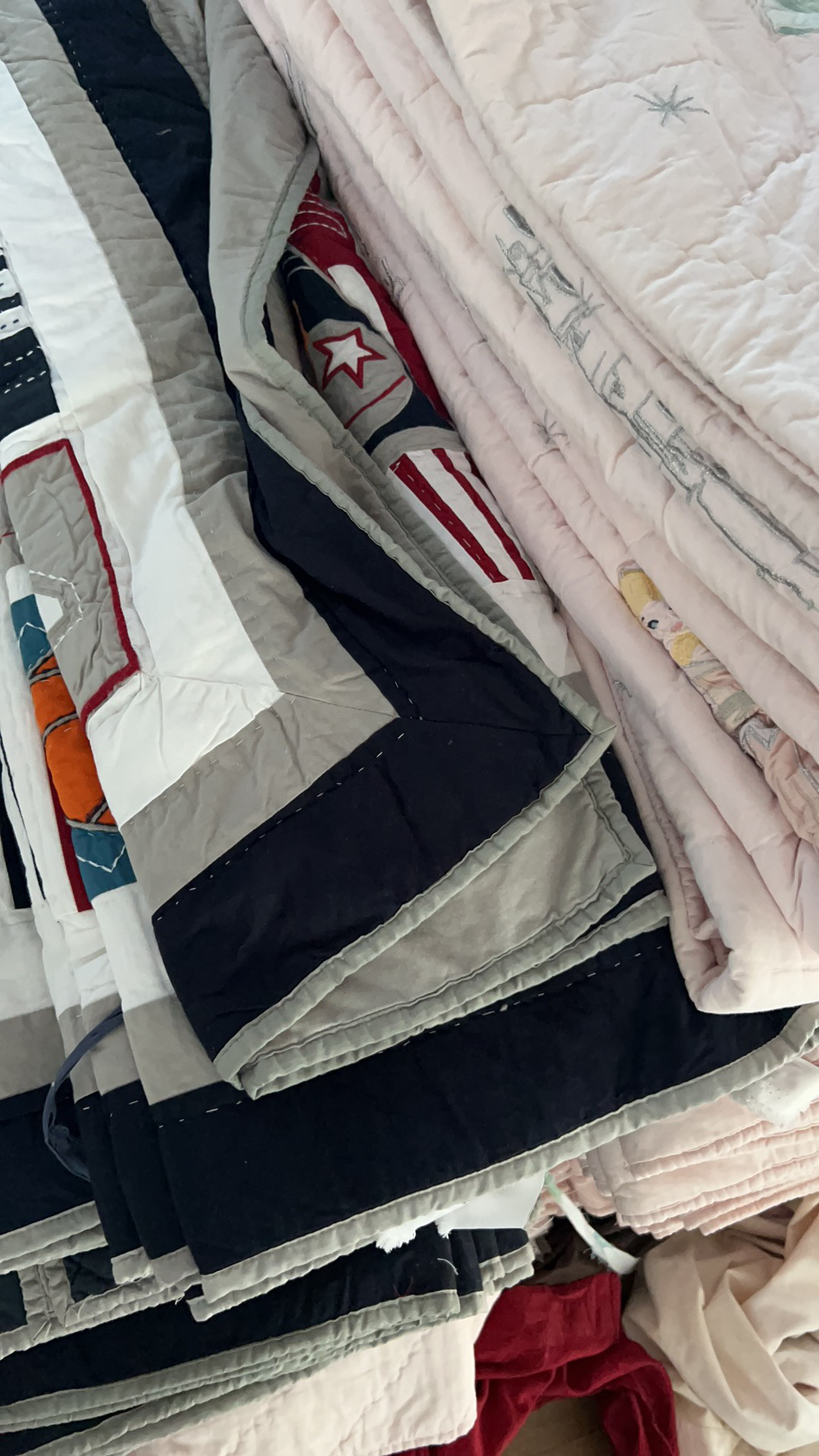 孤品福利款直播间外贸原单微瑕纯手工绗缝被纯棉空调被夏凉被