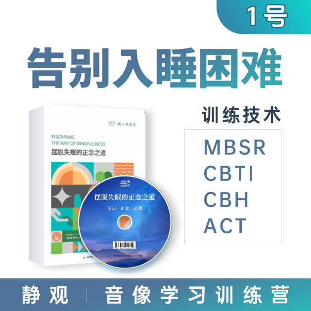睡不好睡不着训练教学dvd